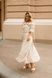 Красивое Летнее Платье с Открытыми Плечами и Воланом Кофейное S-M, L-XL, L-XL