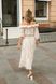 Красивое Летнее Платье с Открытыми Плечами и Воланом Кофейное S-M, L-XL, L-XL