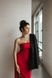 Красное Вечернее Платье с Открытыми Плечами и Накидкой S, M, L, XL, XL