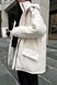 Теплая Зимняя Куртка из Экокожи Женская с Капюшоном Мокко р.S-M, L-XL, L-XL