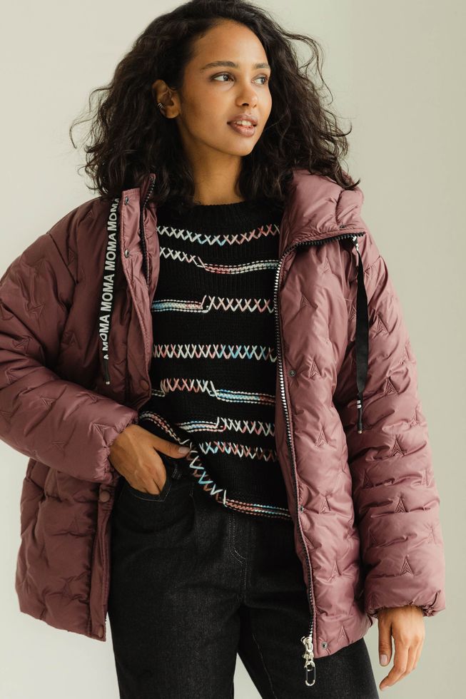 Короткая Зимняя Куртка Женская на Синтепухе Розовая S-M, L-XL, 2XL-3XL
