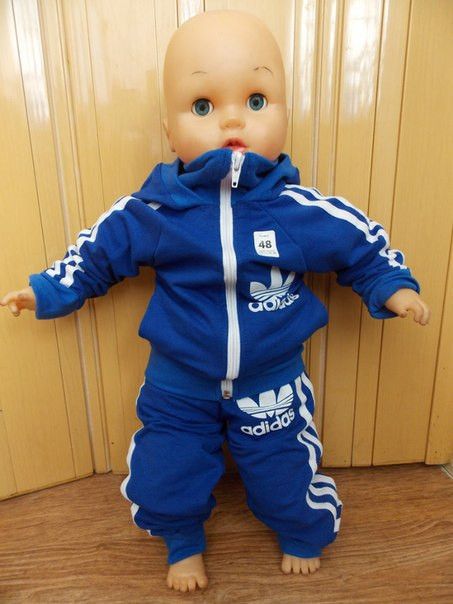 Дитячий Спортивний Костюм Двійка в стилі Adidas  з капюшоном Зростання 74-122 см