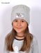 Блестящая Зимняя Шапка на Флисе для Девочек-подростков "Мистик" ОГ 53-56 (от 6 лет)