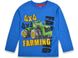 Трикотажный Реглан для Мальчика "Farming" Синий Рост 86-116 см