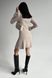 Тепла Коротка Сукня з Розрізом Ангора-Рубчик Чорна р.S, M, L, XL