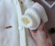 Шикарный Комбинезон для Малышей Утеплённый на Махре и Синтепоне "Мишутка" Молочный Рост 62, 68 см