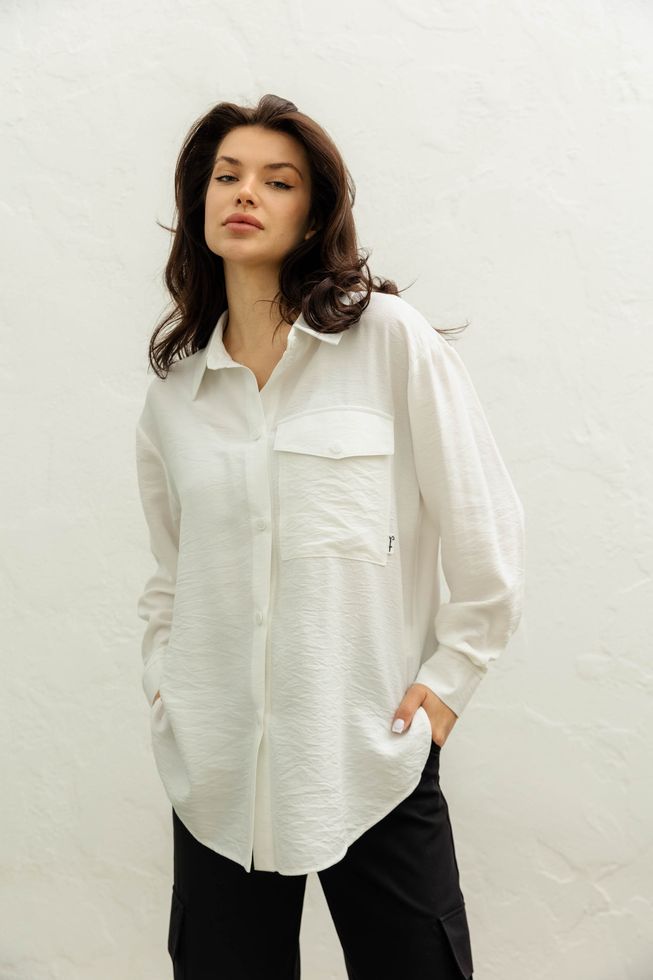 Женская Легкая Рубашка Прямого Фасона из Льна Кофейная S-M, L-XL, 2XL-3XL