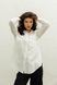 Женская Легкая Рубашка Прямого Фасона из Льна Белая S-M, L-XL, 2XL-3XL
