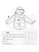 Куртка-Трансформер на Утеплителе для Детей "Super Jacket" Пудра Рост 74, 80, 86, 92 см К-10128 фото 12