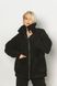 Женская Куртка из Тедди Меха Демисезонная Черная S-M, L-XL, L-XL