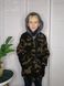 Камуфляжне Вовняне Пальто для Хлопчика Демісезон Сіре Р. 32-42