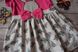 Платье с Коротким Рукавом для Девочки Зайка Малиновое Рост 92 см