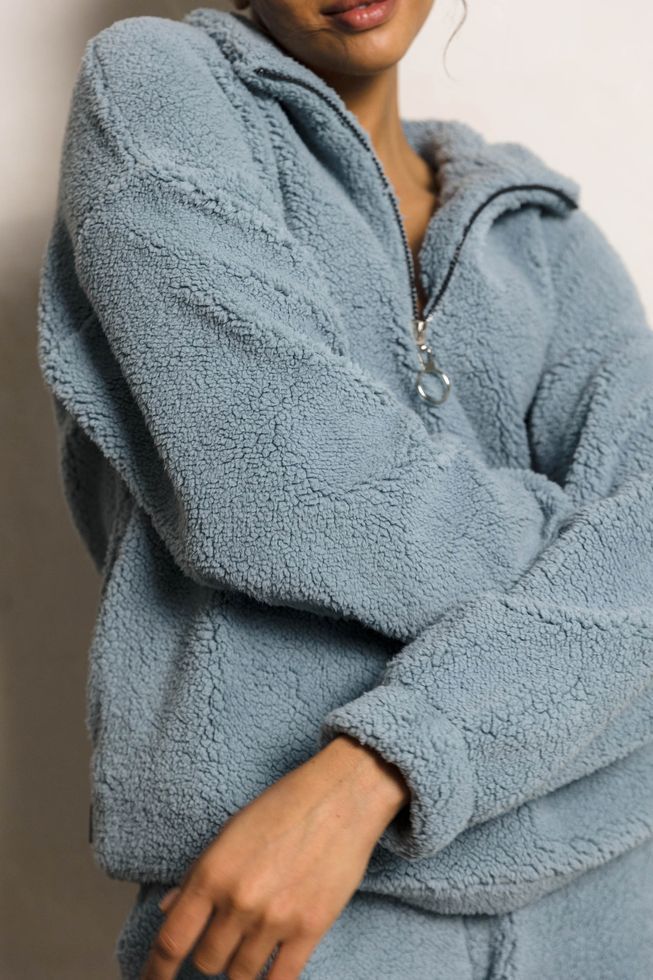 Зимний Костюм из Меха Тедди Пудровый S-M, L-XL, 2XL-3XL 6477 фото