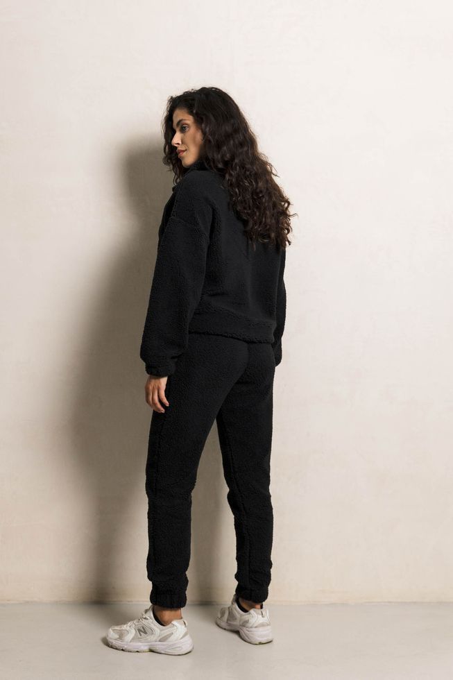 Зимний Костюм из Меха Тедди Черный S-M, L-XL, 2XL-3XL 6474 фото
