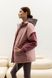 Утеплена Куртка Жилет (рукава відстібаються) Рожева S-M, L-XL, 2XL-3XL, 2XL-3XL