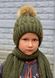 Зимняя Шапка на Флисе с Искусственным Мехом "Енот" для Мальчиков р.46, 50, 54 (от 9 месяцев)