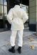 Белая Стеганная Куртка Зимняя Женская Оверсайз р.S-M, L-XL, L-XL