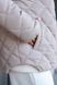 Короткая Женская Зимняя Куртка с Меховым Капюшоном Мокко S-M, L-XL, L-XL