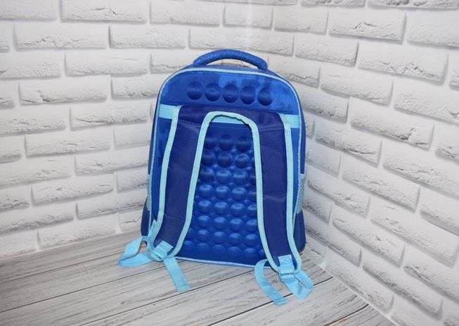 Школьный Рюкзак для Мальчика 3-D Рисунок Пикачу Синий