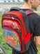 Школьный Рюкзак с Массажной Спинкой 3-D Рисунок Тачки Черный