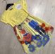 Сукня з Коротким Рукавом для Дівчинки Frozen Жовте Зростання 98-122 см